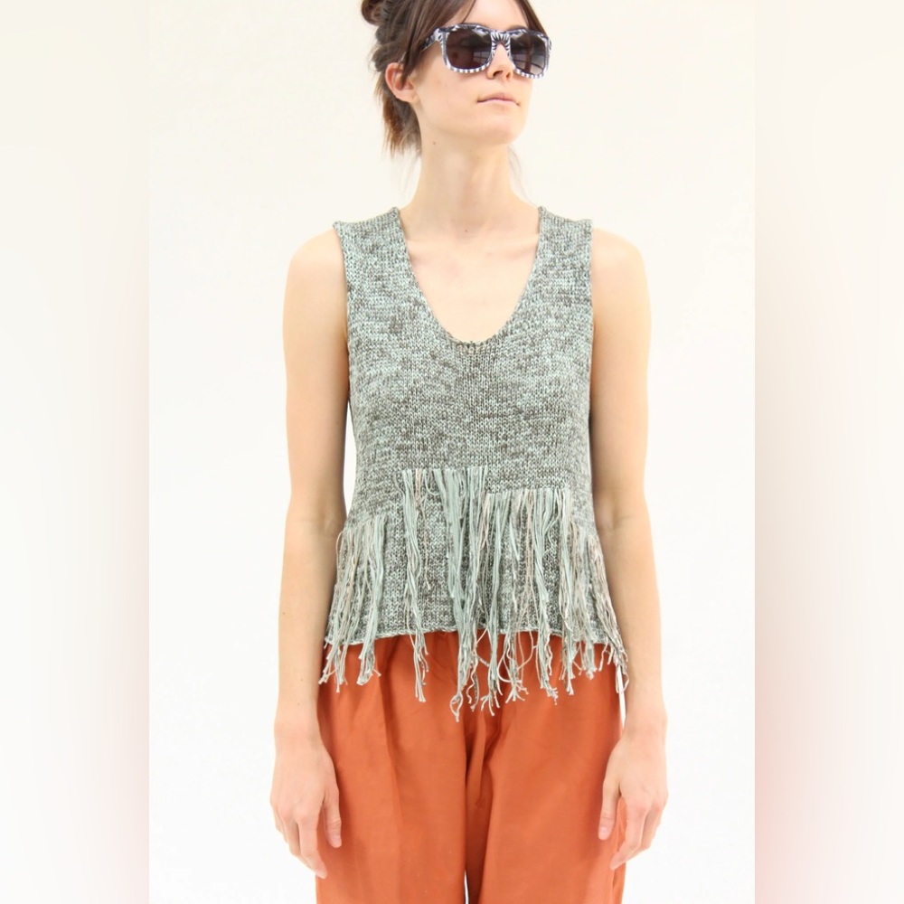 Correll Correll Frans Knit Tank small